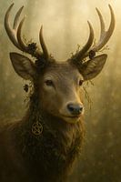 Solar crown of the forest