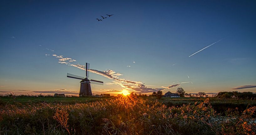 Mill New Life in backlight by peterheinspictures