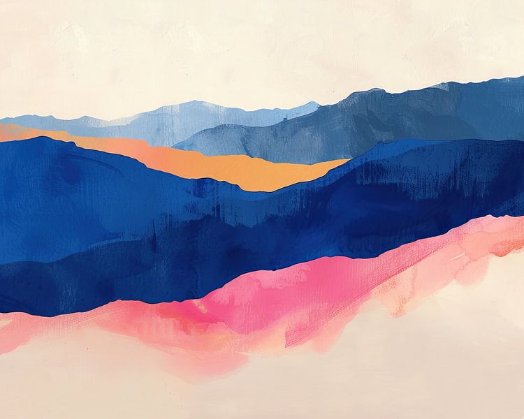 Skandinavische Malerei von Moderne Kollektion