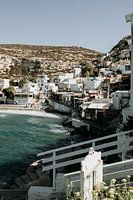 Fishing village Matala on the Greek island of Crete