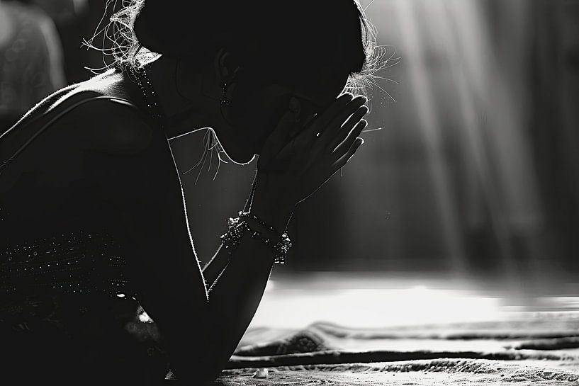 place for silence or prayer by Egon Zitter