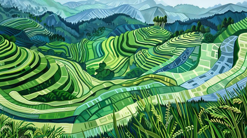 Terrassen des Überflusses und der Gelassenheit von ByNoukk