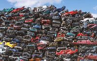 Car dump in Amsterdam