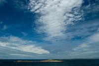 Wolken und Meer in Irland