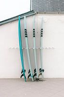 Surfboards in Brittany | Surfing sea France | Colourful travel photography photo print.
