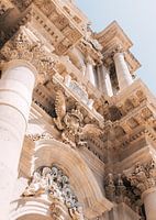 Details der Kathedrale von Syrakus