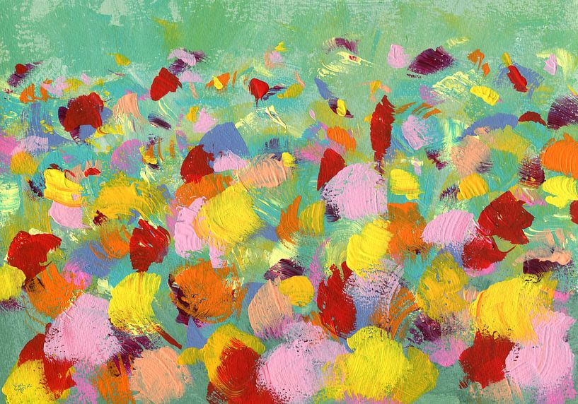 Fleurs de la liberté par ART Eva Maria