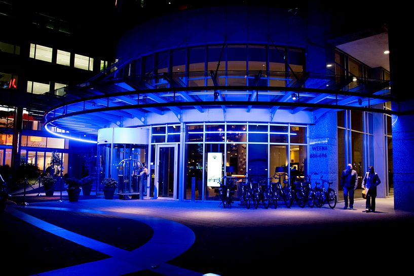 Rotterdam bei Nacht von Pix-Art By Naomi.k