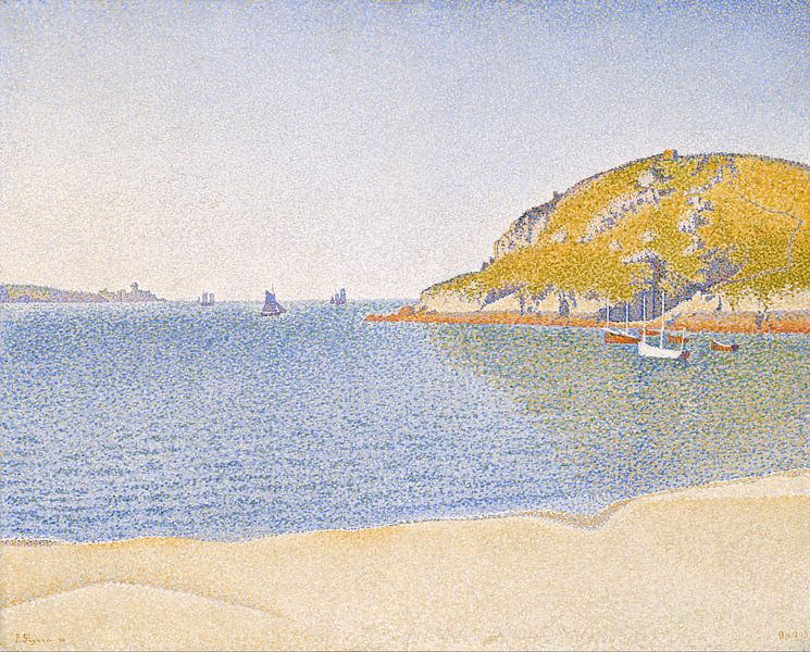 Saint-Cast, Opus 209 - Paul Signac von 1000 Schilderijen