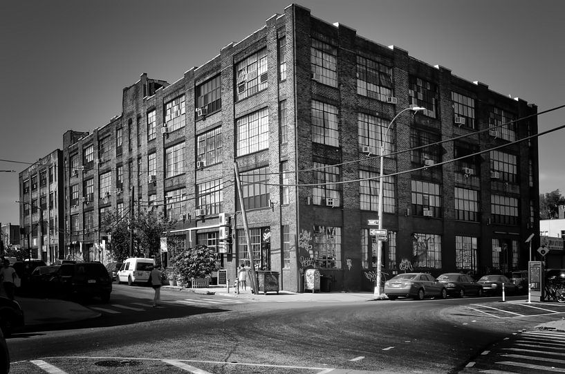 Industrial New York Building by Marlika Art