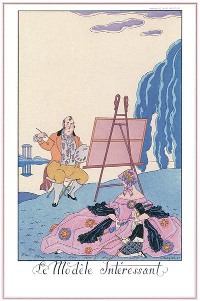 George Barbier - Le Modèle Intéressant par Peter Balan