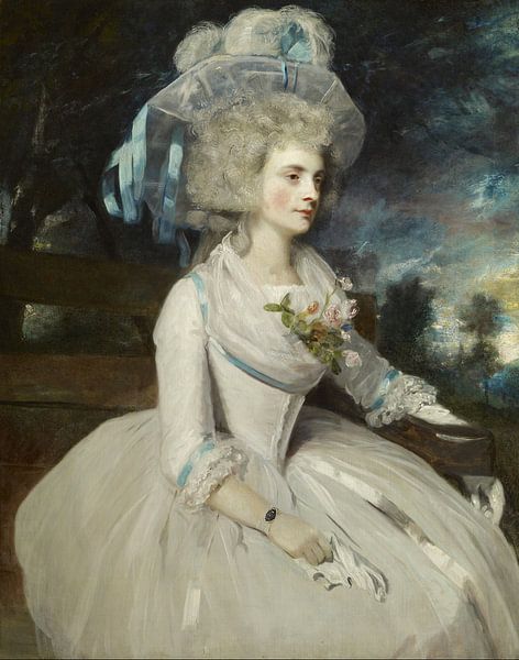 Porträt von Lady Skipwith - Reynolds, Joshua Reynolds von Meisterhafte Meister