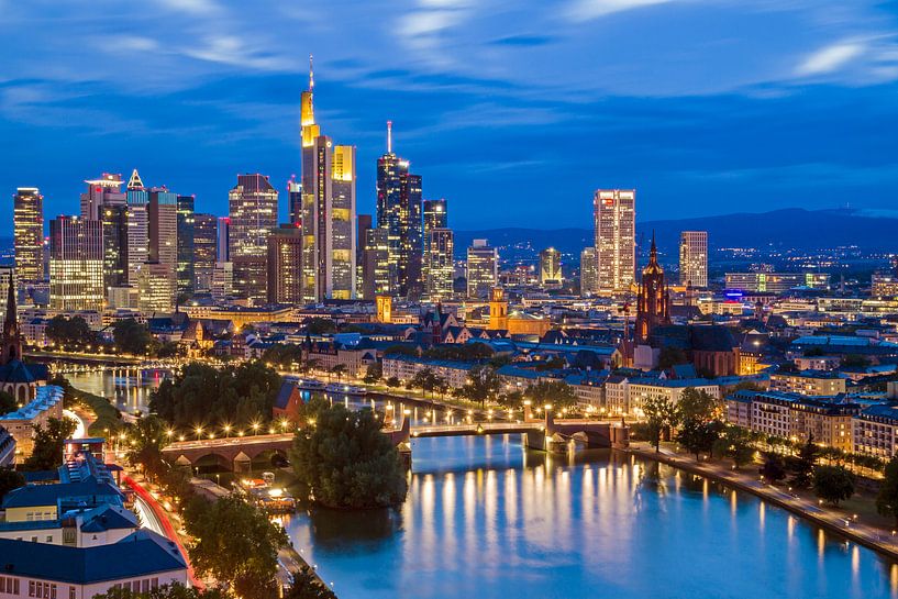 Skyline Frankfurt am Main by Heiko Lehmann