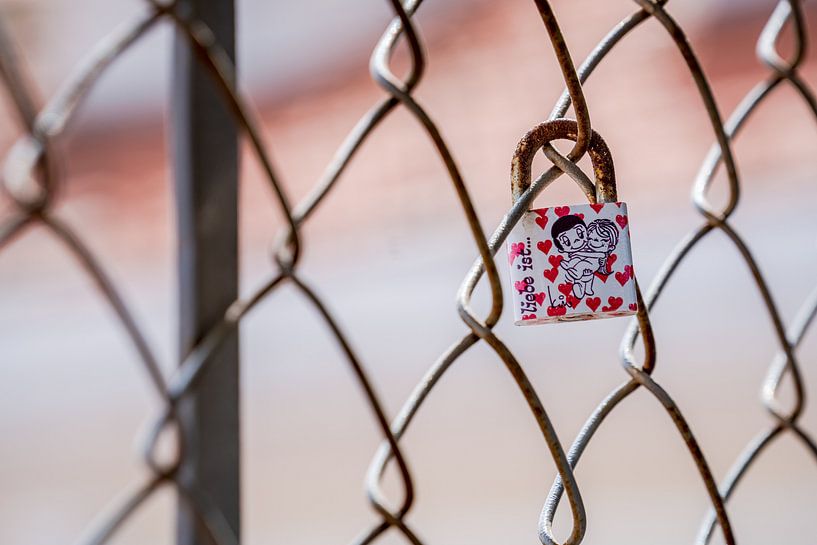 Single Love Lock von Urban Photo Lab