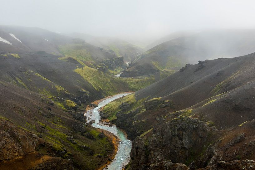 Montagnes noires Kerlingarfjoll Islande par Daan Kloeg