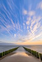 Sonnenuntergangsstand Burg Haamstede