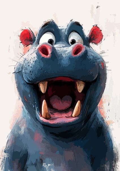 Nilpferd von R Pevitanada