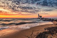Lever de soleil à Het Paard van Marken