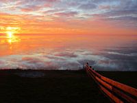 lopen naar de wolken