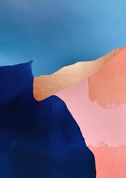 Abstract Blue by Zen and More