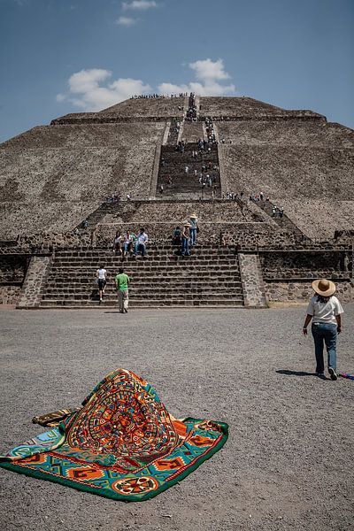 Teotihuacán near Mexico City by Eric van Nieuwland