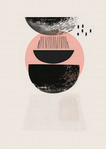 Abstrakte minimalistische Formen Nr. 5 von Andreas Magnusson