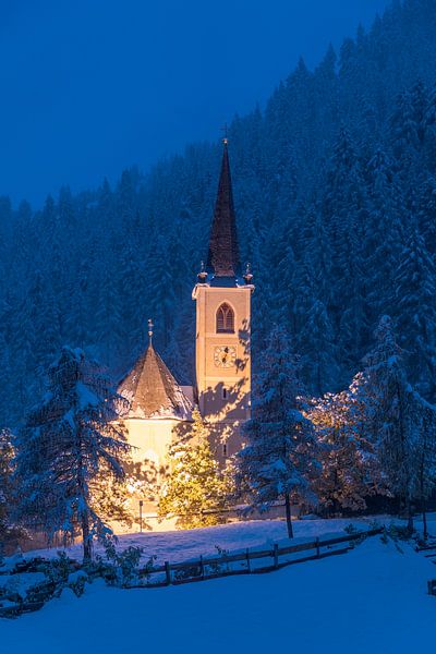Wallfahrtskirche Maria Schnee in Kalkstein, Innervillgraten, Villgratental von Christian Müringer