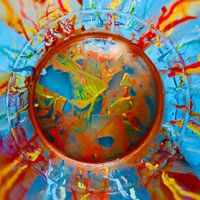 Sunny party in a glass