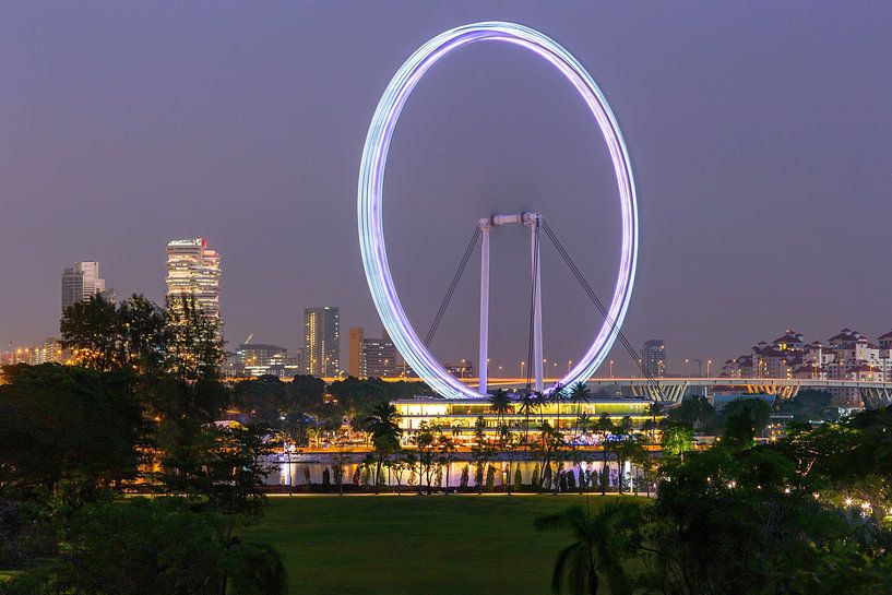 Flyer de la grande roue de Singapour par Yevgen Belich