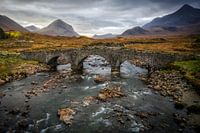 Sligachan bridge Isle ou Skye en Ecosse