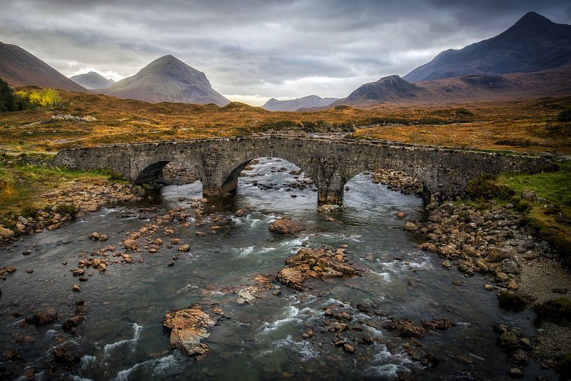 Sligachan bridge Isle ou Skye en Ecosse par Steven Dijkshoorn