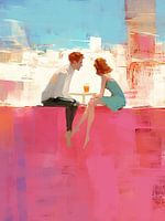 Typ Paar | Männer und Frauen in abstrakter Kunst