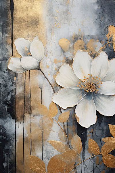 Abstrakte Blumen von Imagine