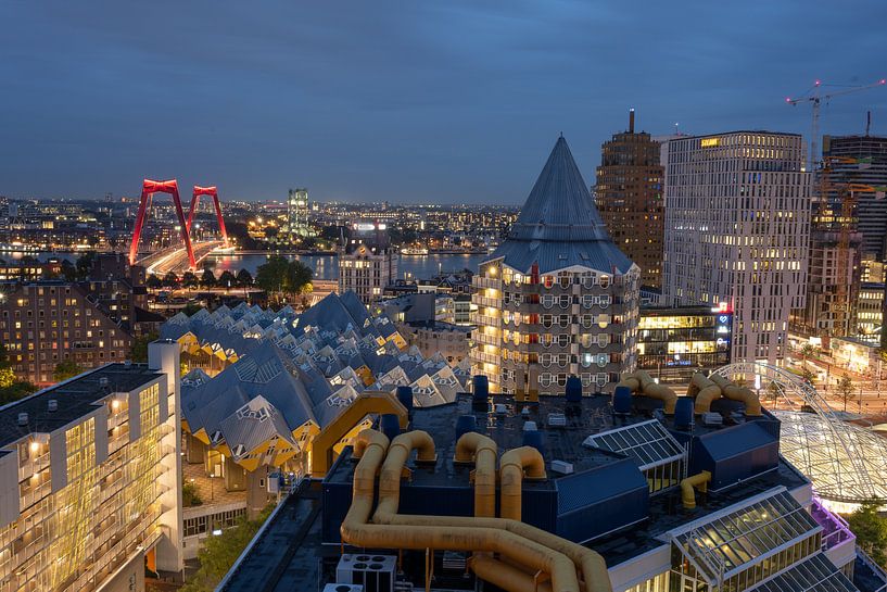Rotterdam la nuit par Govert Kreuk