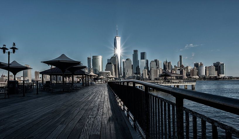 New York Skyline World Trade Center von Edward van Hees