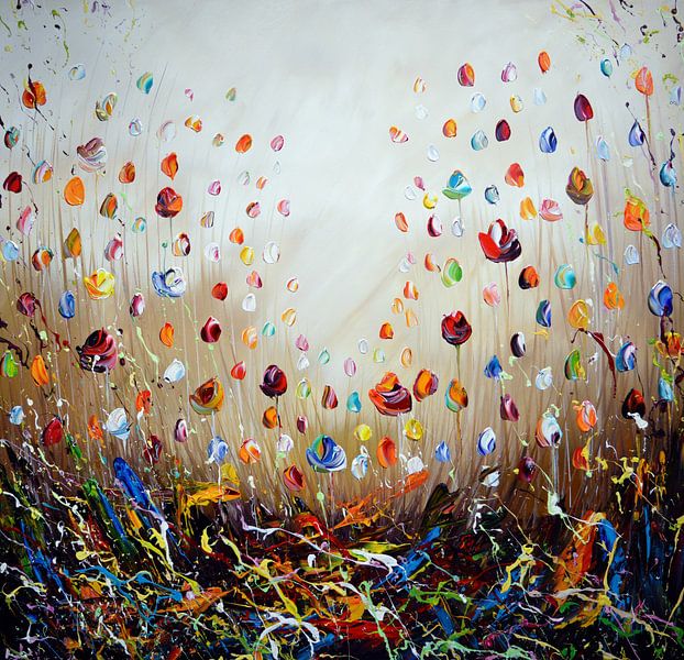 Fleurs par Gena Theheartofart