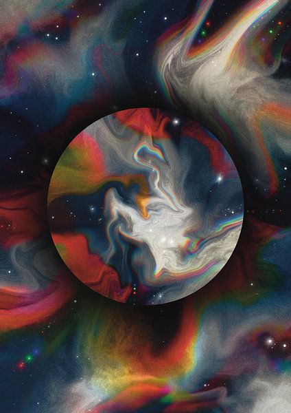 Planète du trou noir cosmique par Amy Louise Baker