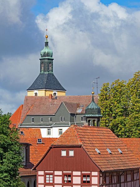 Hohnstein mit der Stadtkirche von Katrin May