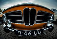 BMW Kühlergrill Oldtimer orange