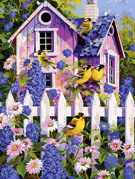 The Purple House of Summer Song by ByNoukk