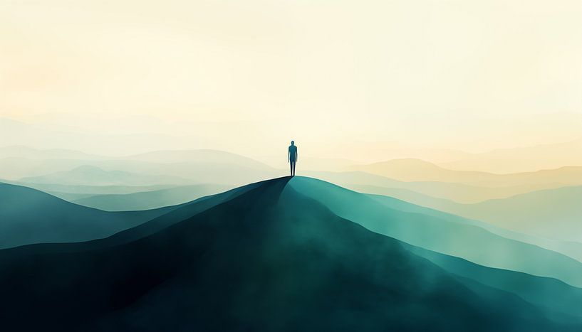 Auf dem Gipfel des Weltpanoramas künstlerisch von TheXclusive Art