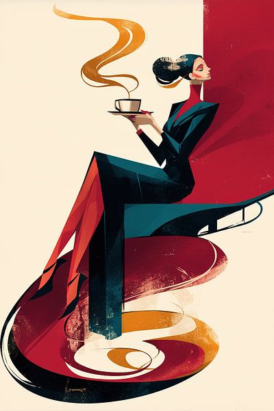 Peinture pour femmes - Morning Muse Jazz par La collection ARTEO