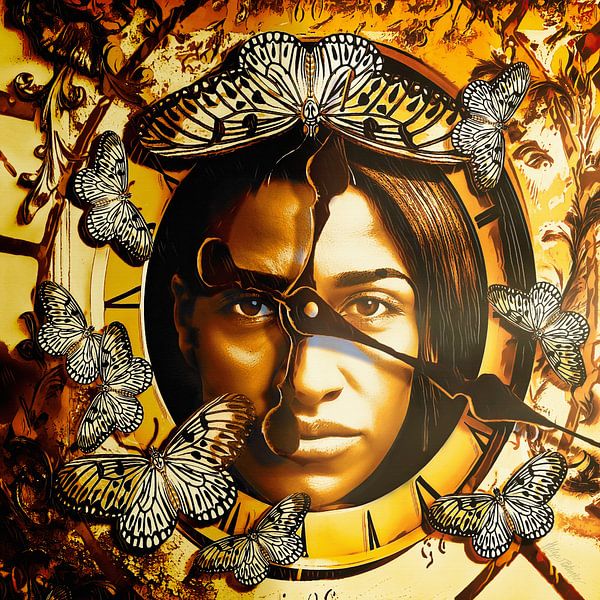 Das wahre Gesicht der Uhr von Helga Blanke