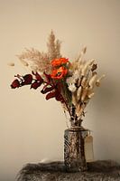 Ephemere Harmonie - Blumen im Wabi-Sabi-Stil