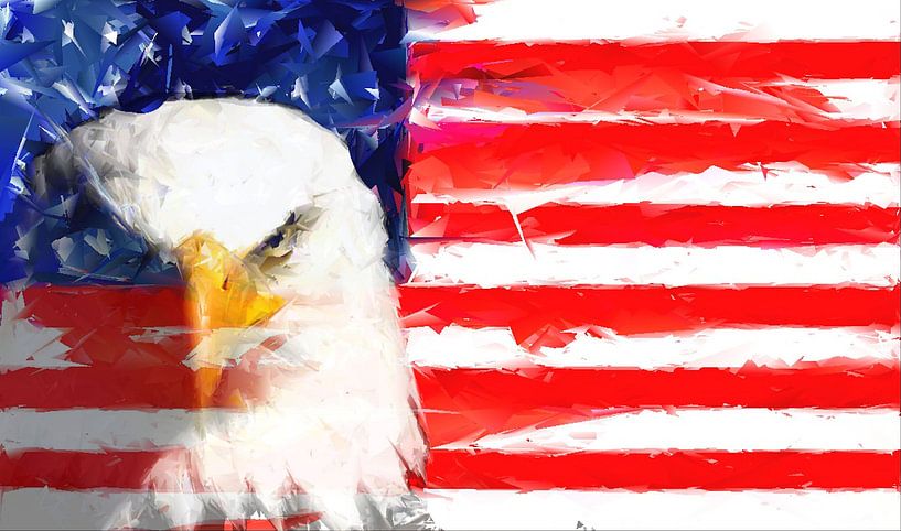 USA FLAG et Eagle par Brian Raggatt