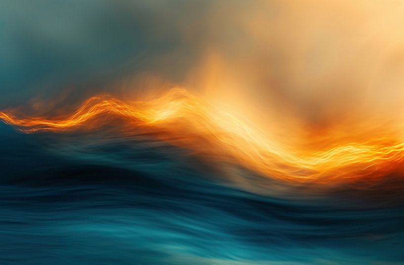 Feuer und Wasser von fernlichtsicht