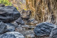 Wadi in Little Snake Canyon, Oman