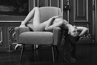 Fotoshooting in einem Grachtenhaus in Amsterdam