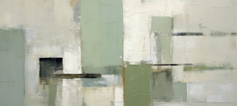 Grün-Blau 143,74 von ARTEO Gemälde