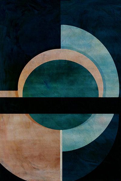 Geografische Figuren aus der Jahrhundertmitte Nr. XI von Jan Keteleer